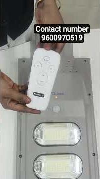 🔥60 Watts Solar Street light🔥