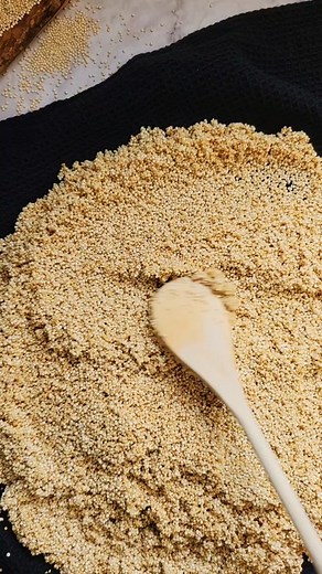 A little peek into our quinoa cereal process... one simple ingredient, careful roasting, and lots of love in every batch. Click the link in bio to order yours today! . . . . . #BabyCereal #QuinoaForBabies #CleanBabyFood #BabyWeaning #BLWRecipes #MomOwnedBusiness #CanadianMoms #WomenOwnedBrands #SmallBizCanada #MomsSupportingMoms #Leetol #BTS #HowItsMade | Leetol