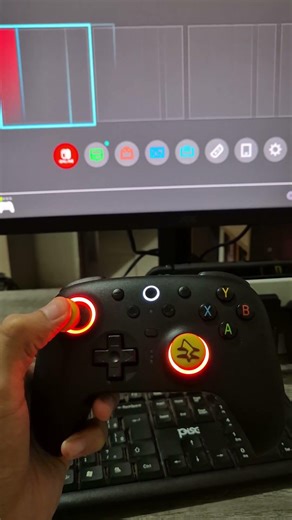 Da pra usar o 8bitdo ultimate 2 wireless no switch oled?