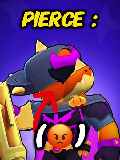 PIERCE VS BEA’S PET 😖🚨!? #brawlstars
