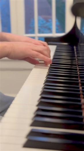 Total eclipse of the (piano 1) part 😉🌘🌑🌒🎹 Practicing Ravel’s dazzling ‘Daybreak’ during a partial eclipse is its own form of magic. ✨ #DuoPracticeDeconstructed returns with another musical depiction of sunrise in Gryaznov’s swirling arrangement of #Ravel’s “Daphnis & Chloé” for two pianos. Join us for upcoming concerts in Alabama, Utah, Québec, California, and Texas. @hsvchambermusicguild @promusicamtl @onstageogden @carmelmusicsociety @thecliburn | Anderson & Roe Piano Duo