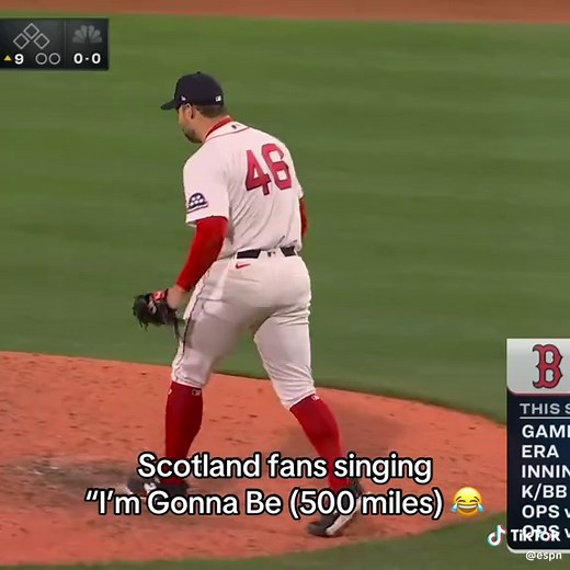 Scotland Fans Singing “I’m Gonna Be (500 Miles)” at Fenway — MLB Reaction