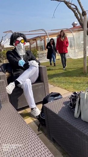 Spamton Cosplay from Deltarune Chapter 2