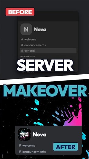 Default Discord Server to Aesthetic in 25 Seconds #shorts