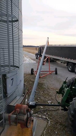 2.6K views · 1K reactions | Getting the first two loads out of Bin 7 today. That leaves just two corn bins and one bean bin to pull cores from. | The Farmer's Life | Facebook