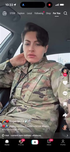 This woke USAF Technical Sgt. assigned to NATO made a video undermining the United States, our military operation in Venezuela, calling the Commander-in-Chief “Cheeto,”and saying she must apologize to 20 nations on his behalf over Iran. Time for dishonorable discharge and Leavenworth… | M.A. Rothman
