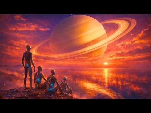 Melodic Deep House 🌌 Titan Beach Sunset | Alien Vibes Under Saturn (Chill Mix 2026)