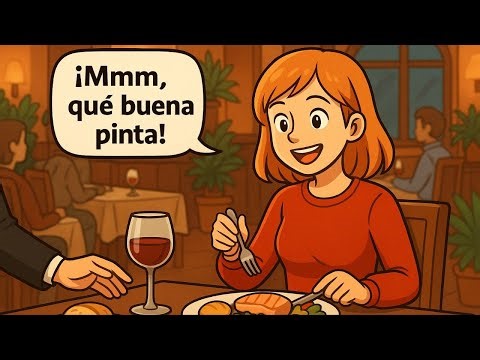 Speak Spanish in a Restaurant 🍽️ | Easy Dialogue for Beginners A1–A2 🇪🇸