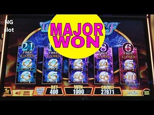 Timber Wolf Deluxe Slot Machine Bonus & ★ MAJOR JACKPOT WON★ !!! Live Slot Play