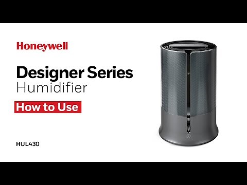 Honeywell Designer Series Cool Mist Humidifier HUL430 - How to Use