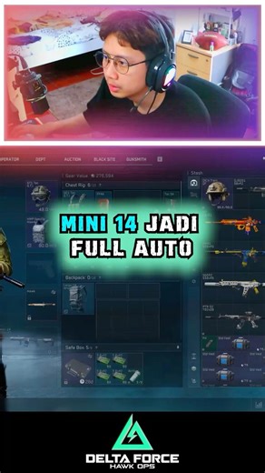 Cara agar Mini 14 bisa full auto layaknya Assault Rifle