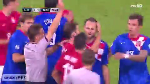 🇭🇷🇷🇸 | Josip Simunic vs Miralem Sulejmani. Yugoslav faulü budur. 👿⚔️ Hırvatistan 1-1 Sırbistan