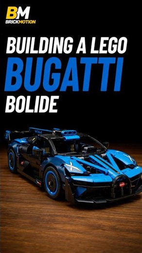 Building LEGO Technic Bugatti Bolide | Speed Build