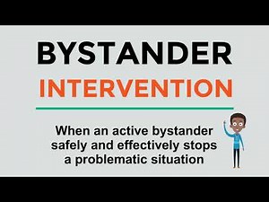 Bystander Intervention