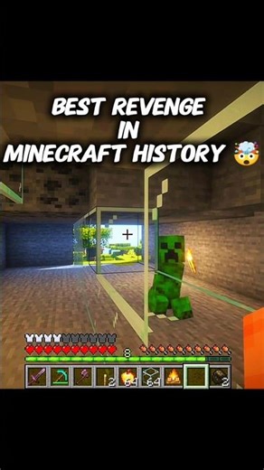 BEST REVENGE IN HISTORY OF MINECRAFT 🤯 #minecraft #shorts #shortsfeed #gaming