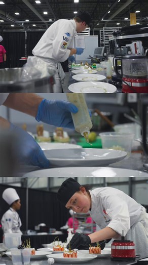 Spotlight on Cooking! Turn your passion for food into a hands-on career. Cooking lets you combine creativity, technique, and teamwork to feed others and create memorable experiences. Pleins feux sur la Cuisine! Transformez votre passion pour la gastronomie en une carrière pratique. La Cuisine vous permet de combiner créativité, technique et travail d’équipe pour nourrir les autres et créer des expériences mémorables. | Skills Canada / Compétences Canada