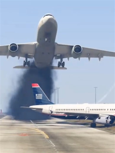 Airbus A320 Emergency Landing in GTA V
