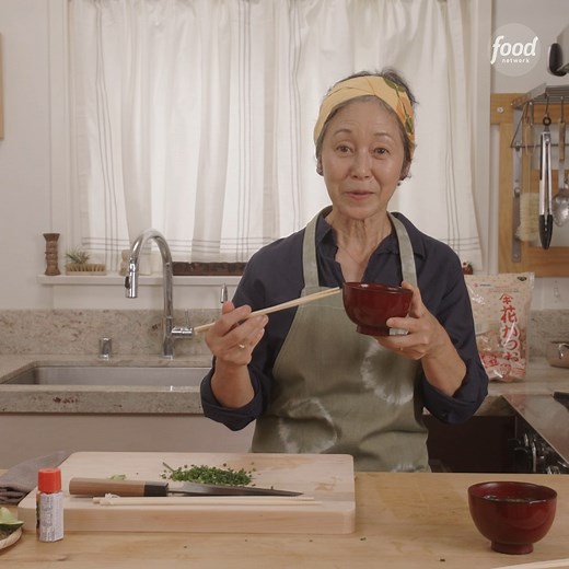 Make a bowl of miso soup, one of Japan’s most-iconic dishes, at home ✨ Sonoko Sakai highlights summer squash in this seasonal version with tofu and wakame. Get the recipe: https://foodtv.com/3QGfx6K | Food Network