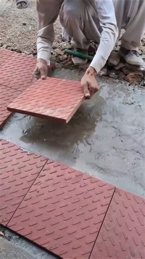 Marble Tile Installation on Floor