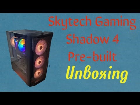 Unboxing My Brand New Computer - Skytech Gaming Shadow 4.0 - What does this mean???