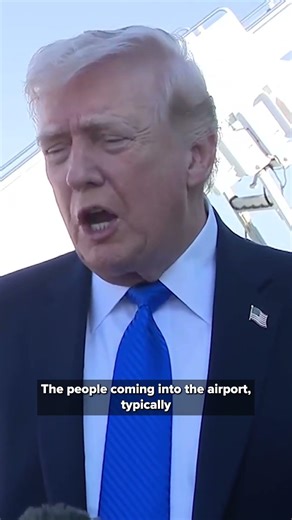 Trump asks ICE to not wear masks while helping TSA at airports