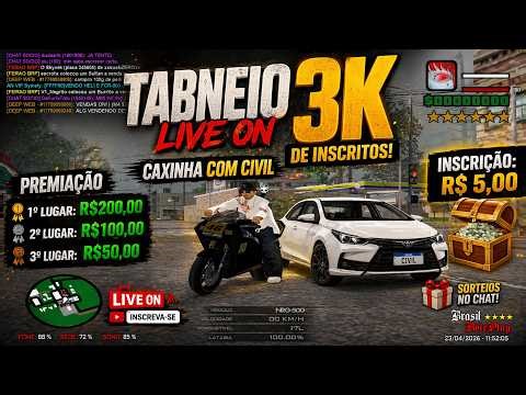 AO VIVO DE VOLTA A ATIVABIQUEIRA HOJE?