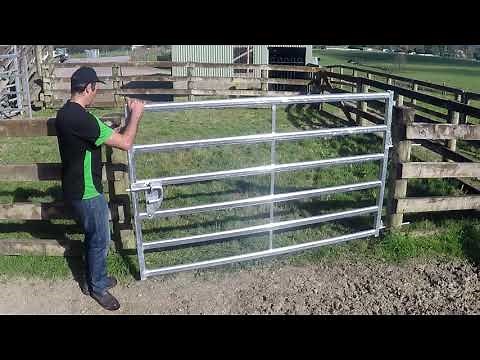 Cattle yard - Gates and Slam Latches - Kiwi Cattle Yards