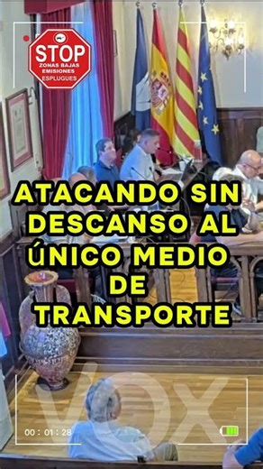 Fanáticos contra el coche privado | Vox Esplugues alerta: irán a por las etiquetas C y B #vox