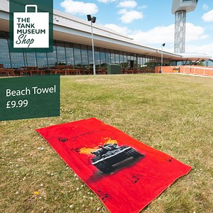 It's summer time! Shop tank-themed pint glasses, beach towels, beer, clothing and tonnes more. | The Tank Museum