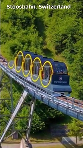Stoosbahn Adventure Through the Swiss Alps | World's Steepest Funicular Railway