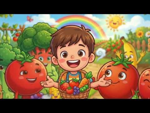 Fruit vs Vegetable Fight! 🍎🥕 Who is Better? Fun Kids Story with Moral