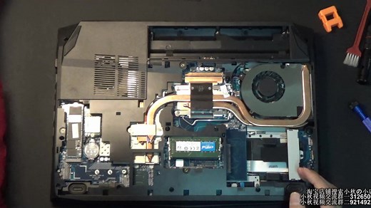 小秋搞机神舟战神ZX8 GX8-CR5S1 GX9 cu5da 蓝天N95XTD N970拆机清灰维护升级内存硬盘视频