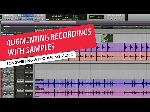 Augmenting Recordings with Snare & Kick Drum Samples | Music Production | Pro Tools | Songwriting