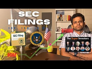 13F, 13D, 13G Explained | How Big Investors Report Their Stocks to SEC (Tamil Finance)