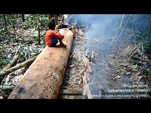 Canoa de forma: como nasce uma canoa