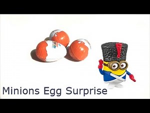 EGG SURPRISE MINION from Despicable Me kids Video
