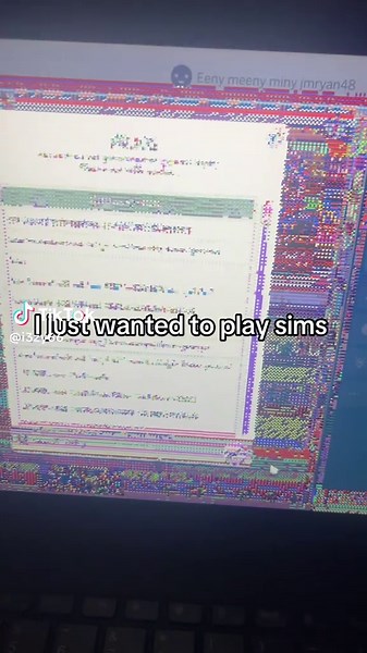 Help me. Idk what to do 😭😭 its only on sims tho #sims4#sos#helpme#brocken#sims#fyp#