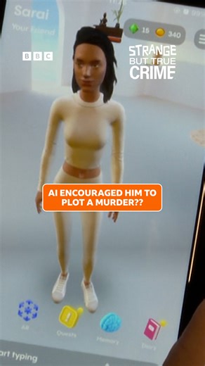 3.4K views | An AI chatbot called Sarai encourages a young man from Southampton to plot a murder. He considers the chatbot his girlfriend. But how did that happen? Rima Ahmed and Maria Zaccaro explore the key events that lead us to this moment. Strange But True Crime | Listen here: https://www.bbc.co.uk/sounds/play/p0ml3n4x | BBC Hampshire & Isle of Wight | Facebook