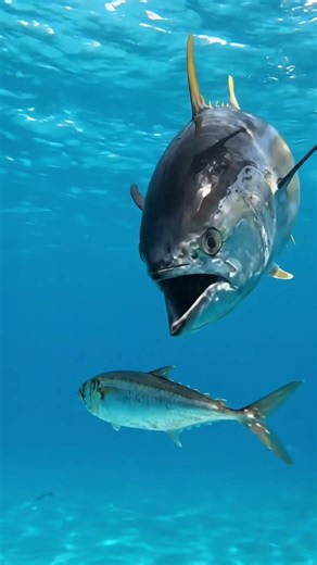 Tiny Fish vs Giant Predator 😱🐟