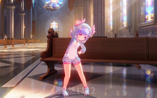 萝莉睡衣七七展示，可爱捏