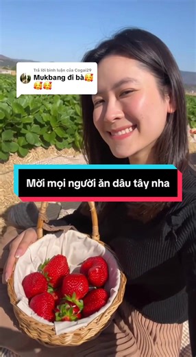 Trải nghiệm ăn dâu tây độc đáo từ món bánh 🍰