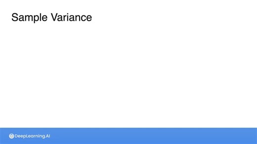 Sample Variance