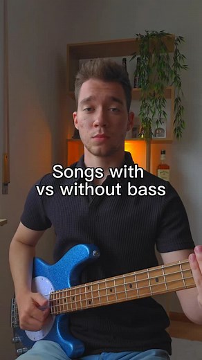 With bass vs No bass #bass #bassist #bassguitar | Stefan Lukić