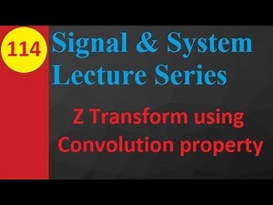 Z Transform with Convolution Property: Example and Basics