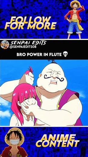 bro's have magical instrument 🎷 #anime #animeedit