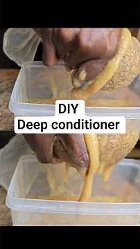 Quick DIY Deep conditioner for healthy hair growth