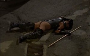 黑蝎女侠战斗败北合集（中）（Black Scorpion 2001电视剧）