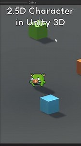 2.5D game just couple minutes in Unity