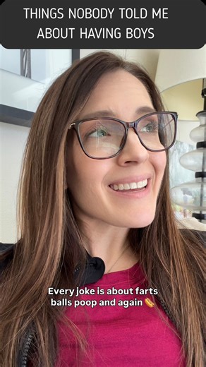 Check on your friends with boys. We’re hanging by a thread 😬 #parentinghumor #boymom #momofboys | Becky Bee Social