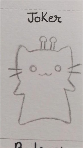 My cute Alien cat ki drawing kesi lagi? next part #shorts #drawing #viral #original #video 💗💅🏻